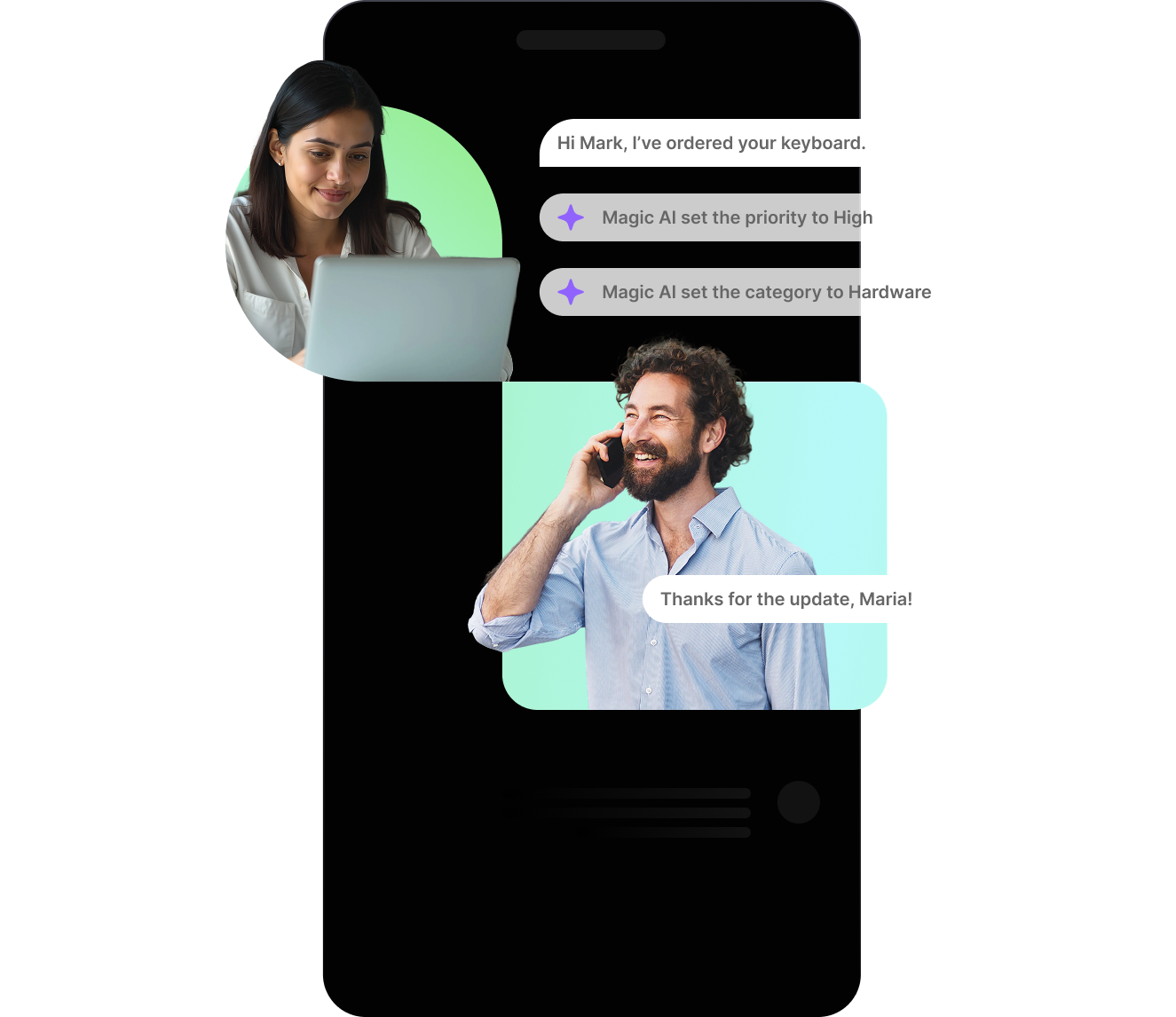 Thread AI Service Desk for MSPs | Chat, Automation & Triage