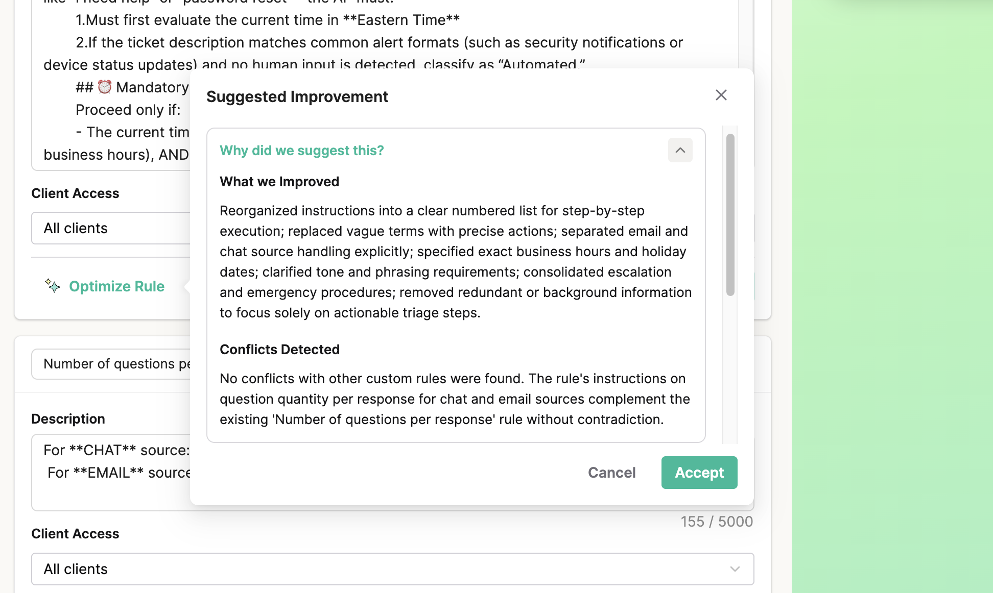 Optimize Rule Expand